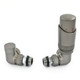 DELTA-CR-MGP - Delta Corner TRV Metallic Grey Thermostatic Radiator Valve DELTA-CR-MGP - Delta Corner TRV Metallic Grey Thermostatic Radiator Valve